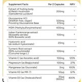 FabU Shrooms Joint Bone Muscle 60 Capsules