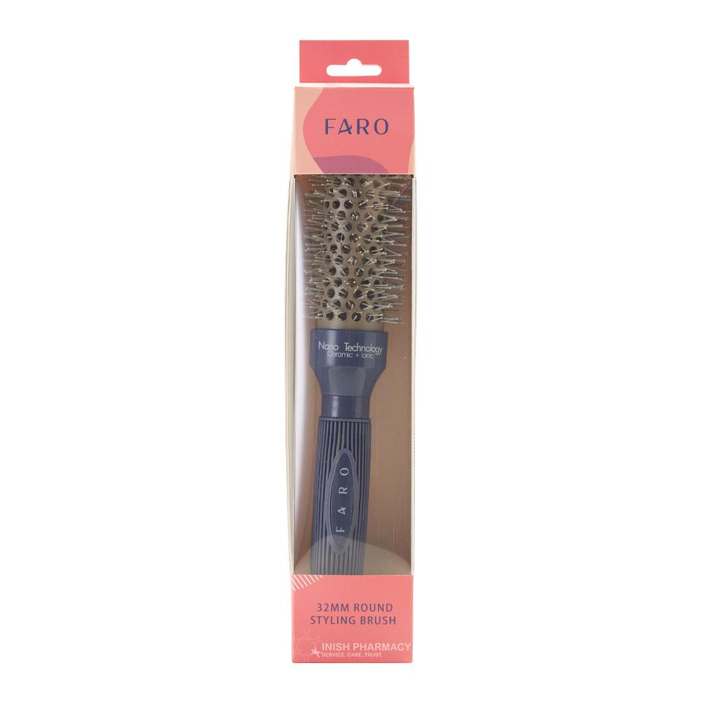 Faro Haircare 32mm Ceramic Round Hairbrush