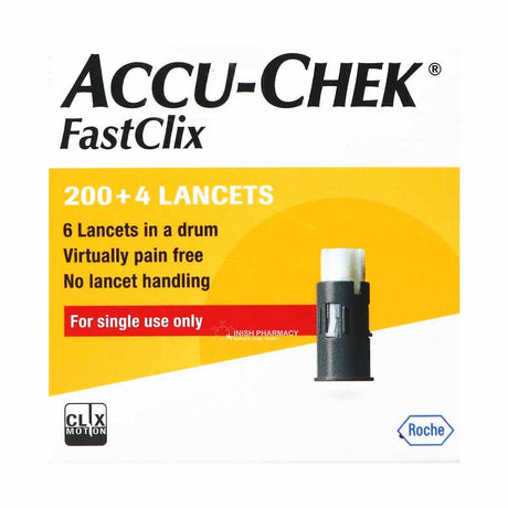 Accu-Chek Fastclix 204 Lancets – for accurate blood glucose monitoring