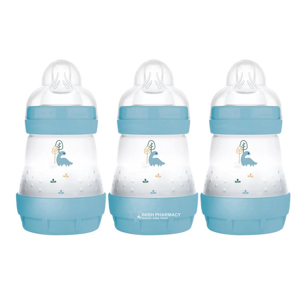 Mam Easy Start Anti-Colic Bottle 0m+ 160ml 3 Pack -  Boy
