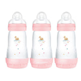 MAM Easy Start Anti-Colic Bottle 2m+ 260ml Pack of 3 - Dark Pink