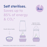 MAM Easy Start Anti-Colic Bottle 2m+ 260ml Pack of 3 - Boy