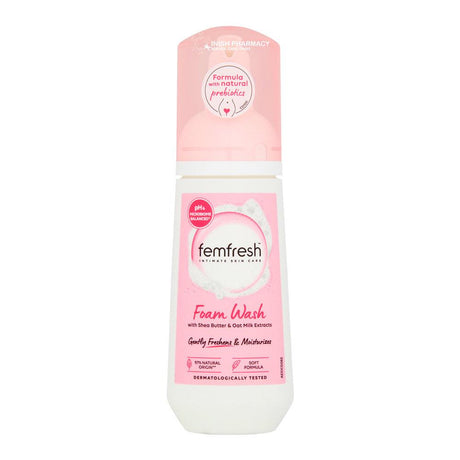 Femfresh Foam Wash Shea Butter & Oat Milk 150ml – for gentle, everyday feminine health and hygiene