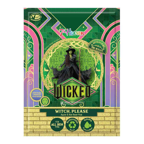 Wicked 7th Heaven Elphaba Apple & Kiwi Sheet Mask