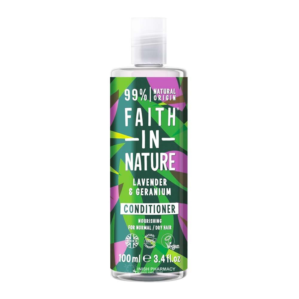 Faith in Nature Conditioner Lavender & Geranium Travel Size 100ml