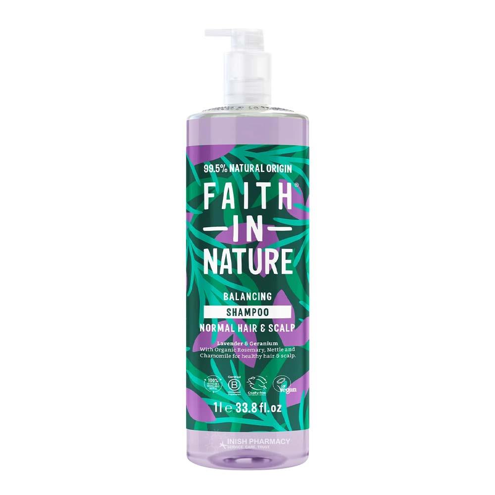 Faith in Nature Lavender & Geranium Shampoo 1 Litre