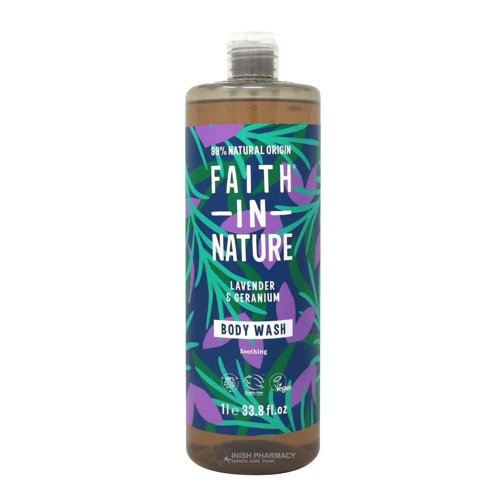 Faith in Nature Lavender & Geranium Body Wash 1 Litre