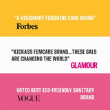 Flo Bamboo Sanitary Pads Day/Night Combo Pack 15 Pack