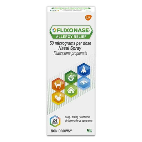 Flixonase Allergy Relief Fluticasone Nasal Spray – provides fast relief from allergy symptoms