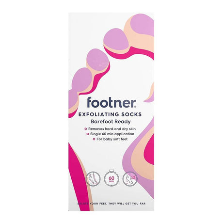 Footner Exfoliating Foot Socks – dermatologist-developed for healthy skin