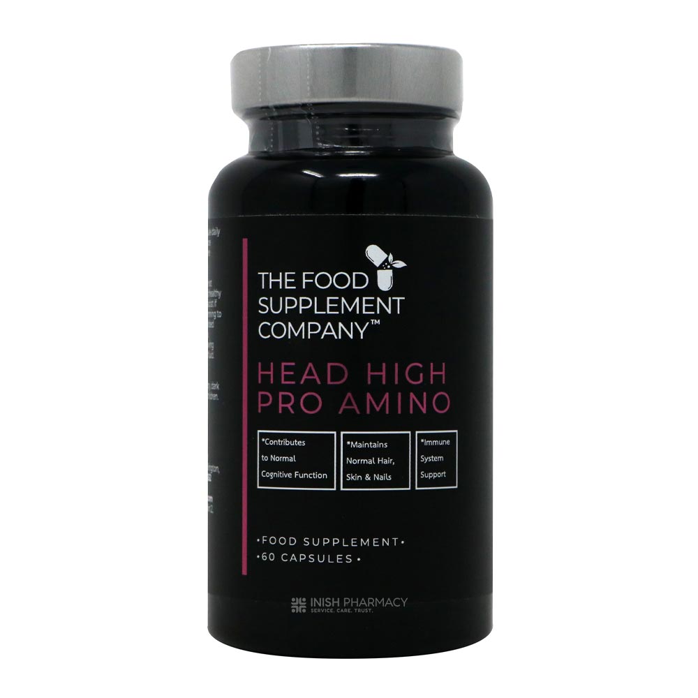 FSC Head High Pro Amino For Healthy Hair 60 Capsules – with biotin and key nutrients for hair, skin and nails