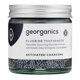 Georganics Fluoride Toothpaste - Charcoal - 60ml