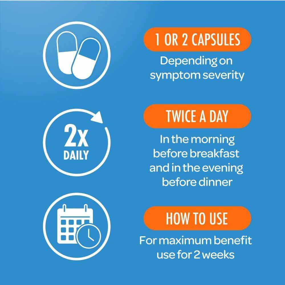 FyboCalm Diarrhoea Relief 30 Capsules