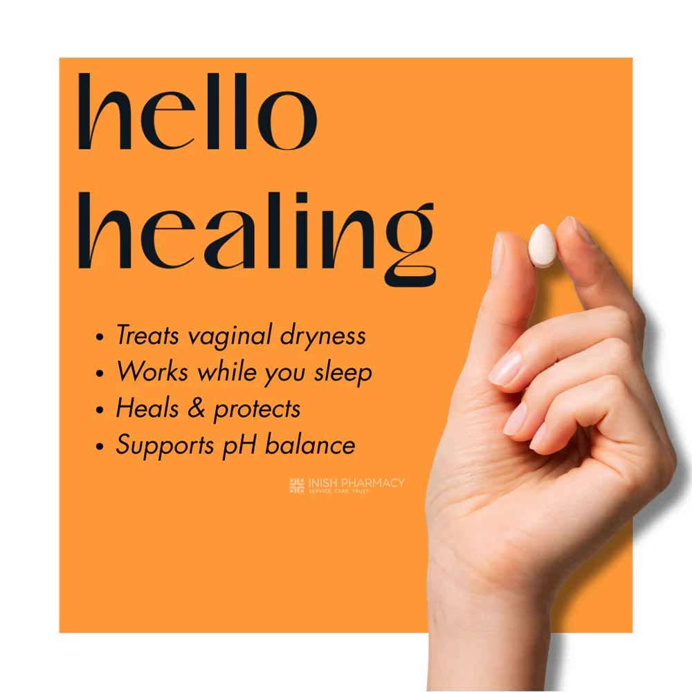FabU Hello Healing Vaginal Ovules 10 Pack