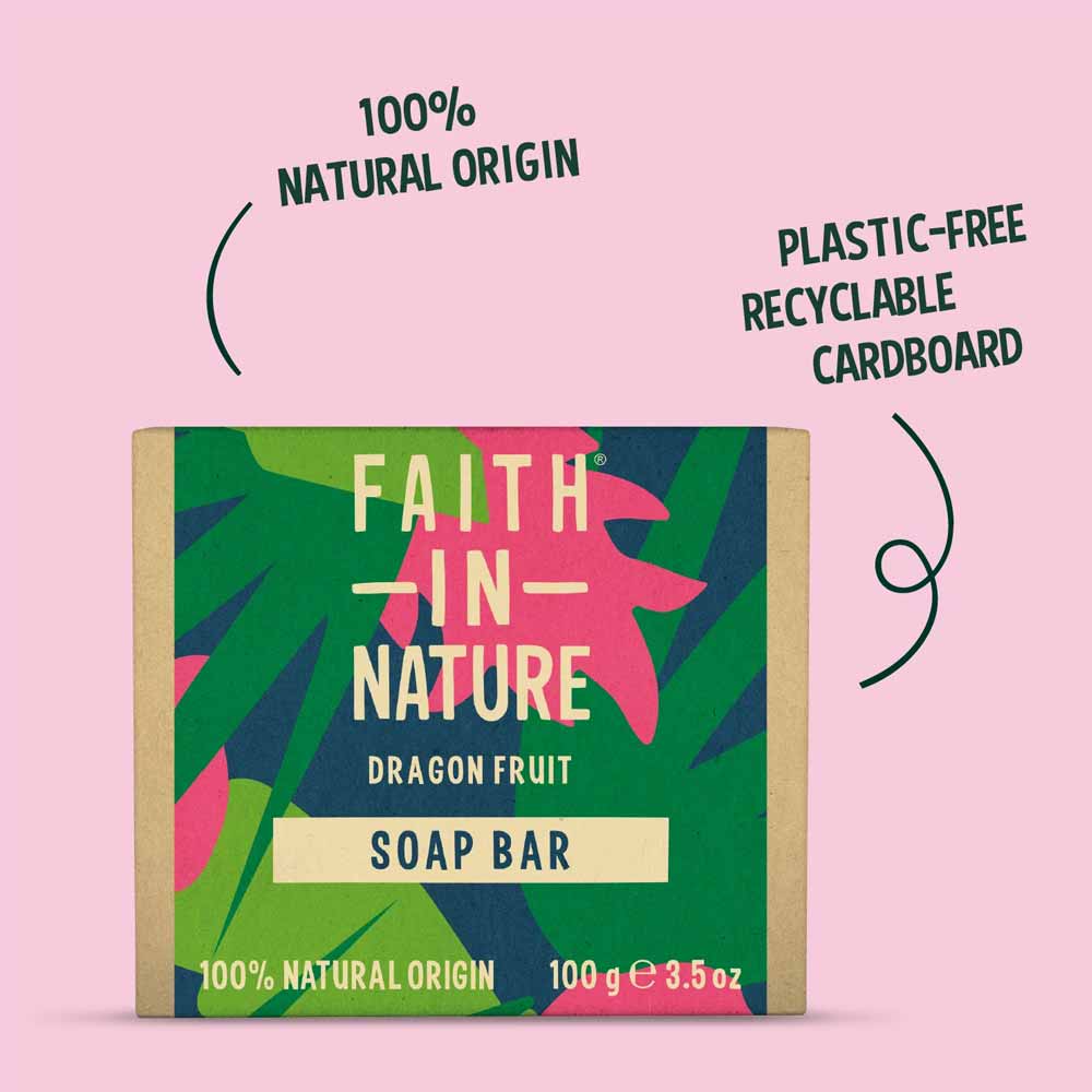 Faith in Nature Handmade Soap Dragon Fruit