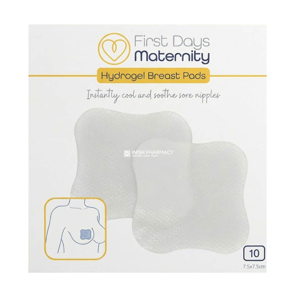 First Days Maternity Hydrogel Breast Pads 10 Pack