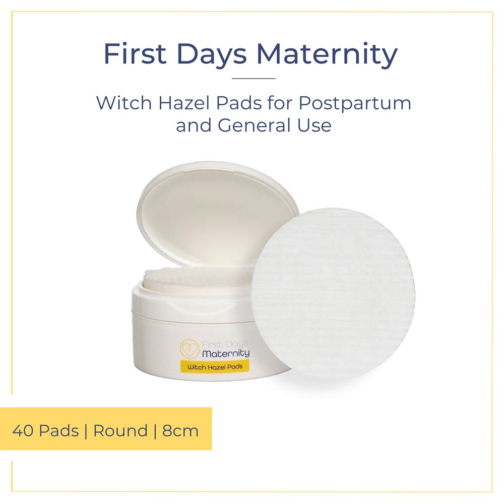 First Days Maternity Witch Hazel Pads 40 Pack