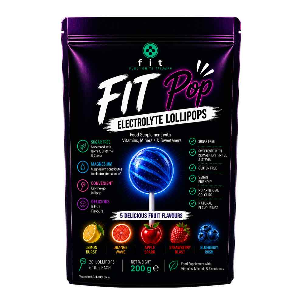 Fit Pop Electrolyte Lollypops 20 Pack
