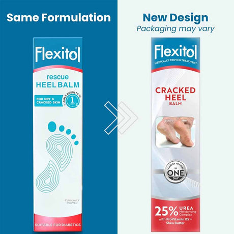 Flexitol Cracked Heel Balm 25% Urea With Vitamin B5 + Shea Butter 112g