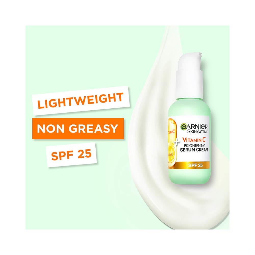 Garnier SkinActive Vitamin C 2in1 Brightening Serum Cream SPF 25 50ml