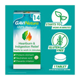 GaviNatura Natural Heartburn and Indigestion Relief 14 Pack