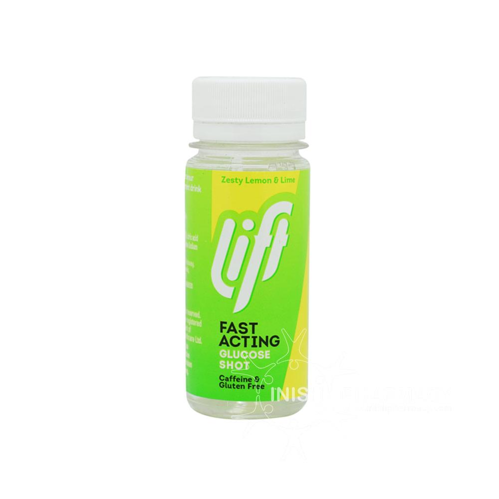 Lift GlucoJuice Zesty Lemon & Lime Fast Acting Glucose 60ml
