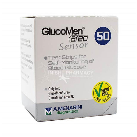 Glucomen Areo Sensor Test Strips 50 Pack – for accurate blood glucose monitoring