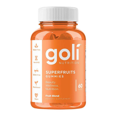 Goli Nutrition Superfruits Gummies 60 Pack – vitamins and minerals to support energy and wellbeing