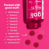 Goli Nutrition Womens Complete Multivitamin Gummies 60 Pack