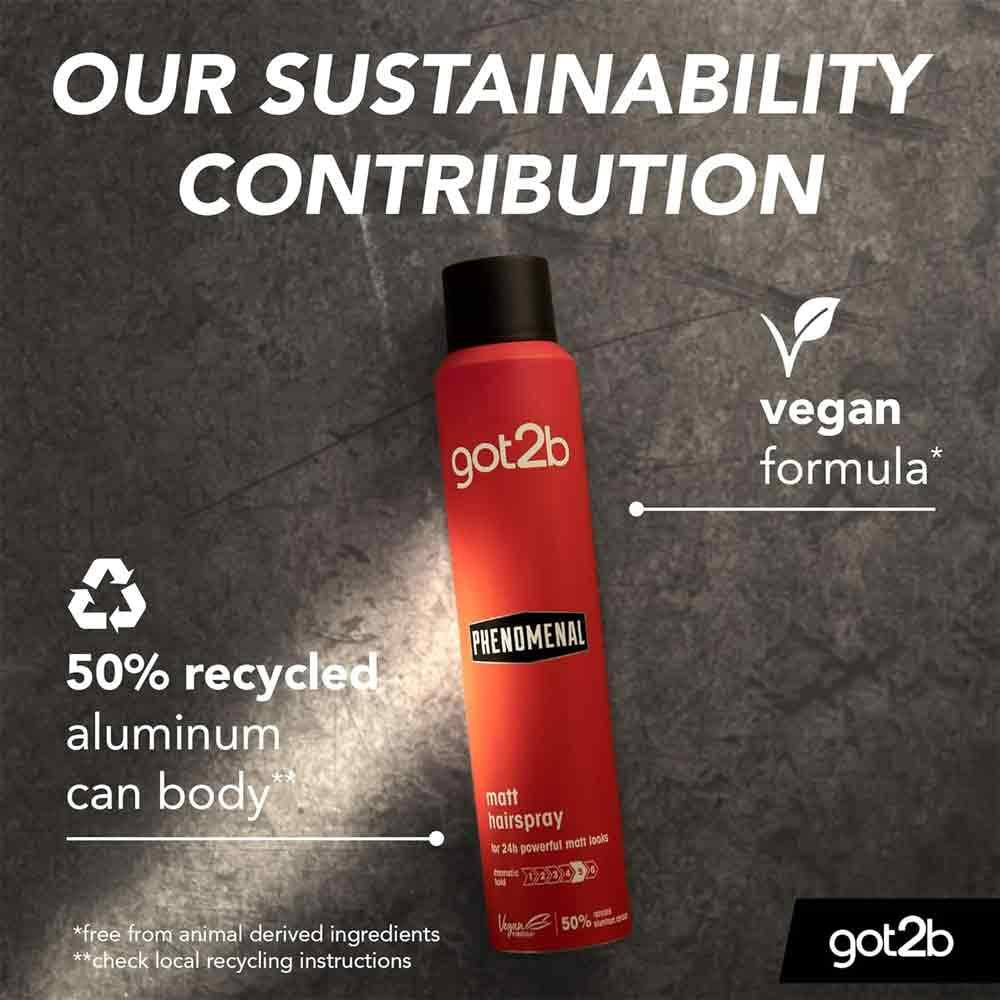 Schwarzkopf Got2b Phenomenal Finishing Hairspray 200ml