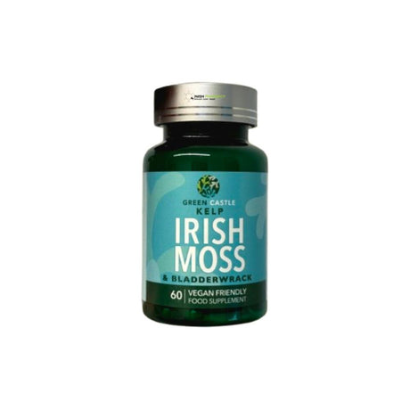 GreenCastle Kelp Irish Moss & Bladderwrack 60 Capsules – iodine to support healthy thyroid function