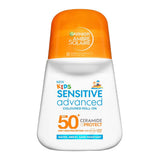 Garnier Ambre Solaire Kids Sensitive Advanced Coloured Roll On SPF50+ 50ml