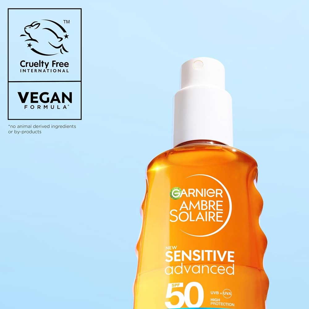 Garnier Ambre Solaire Sensitive Advanced Sun Water SPF50 150ml