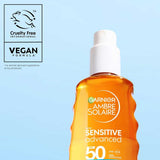 Garnier Ambre Solaire Sensitive Advanced Sun Water SPF50 150ml