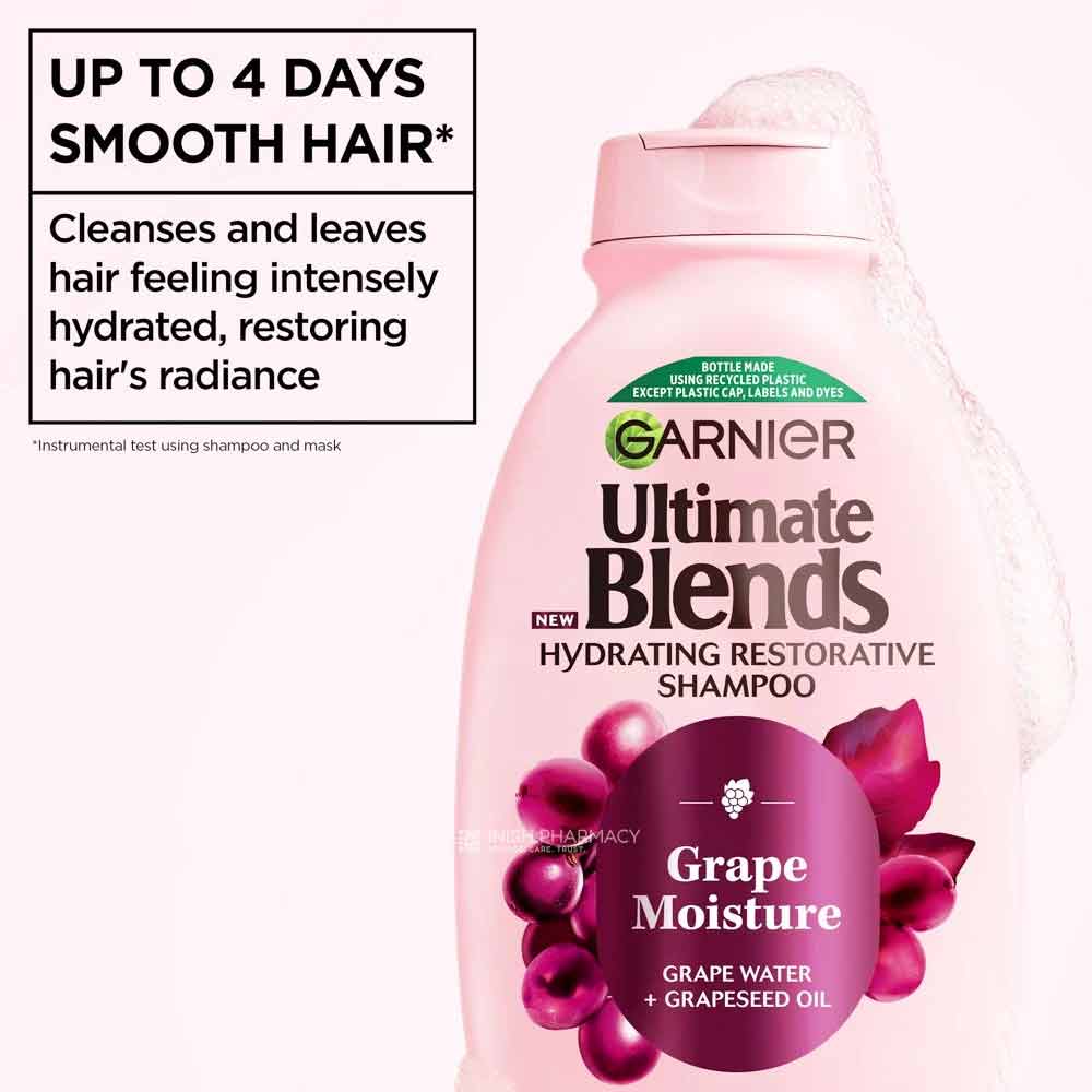 Garnier Ultimate Blends Grape Moisture Shampoo 300ml