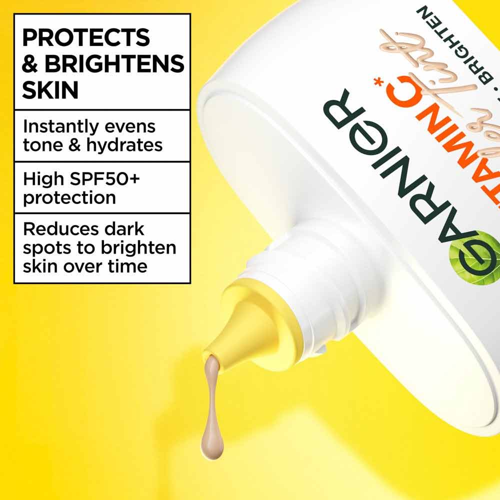 Garnier Vitamin C Wonder Tinted Light Fluid SPF50 40ml
