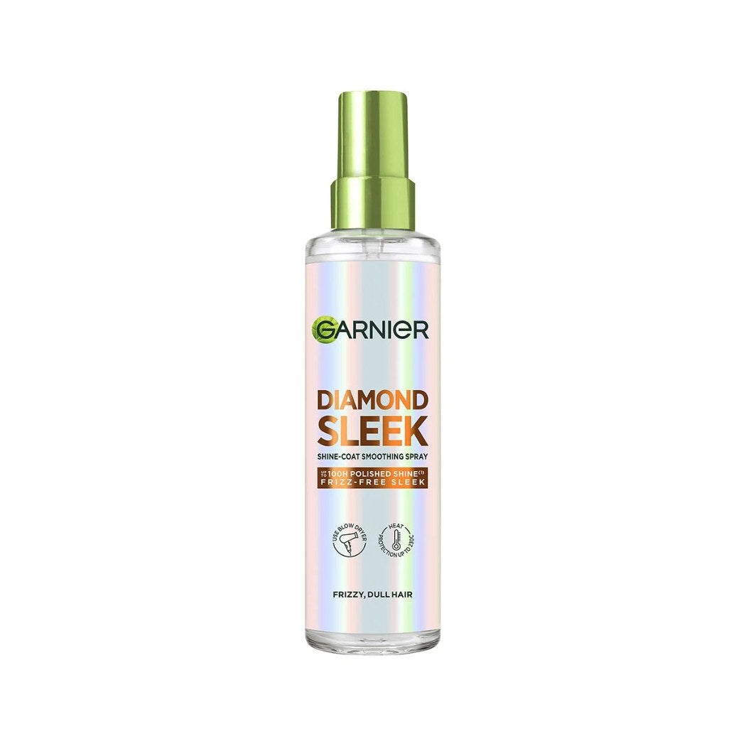 Garnier Keratin Sleek Diamond Spray 150ml – with keratin to smooth, strengthen and repair hair