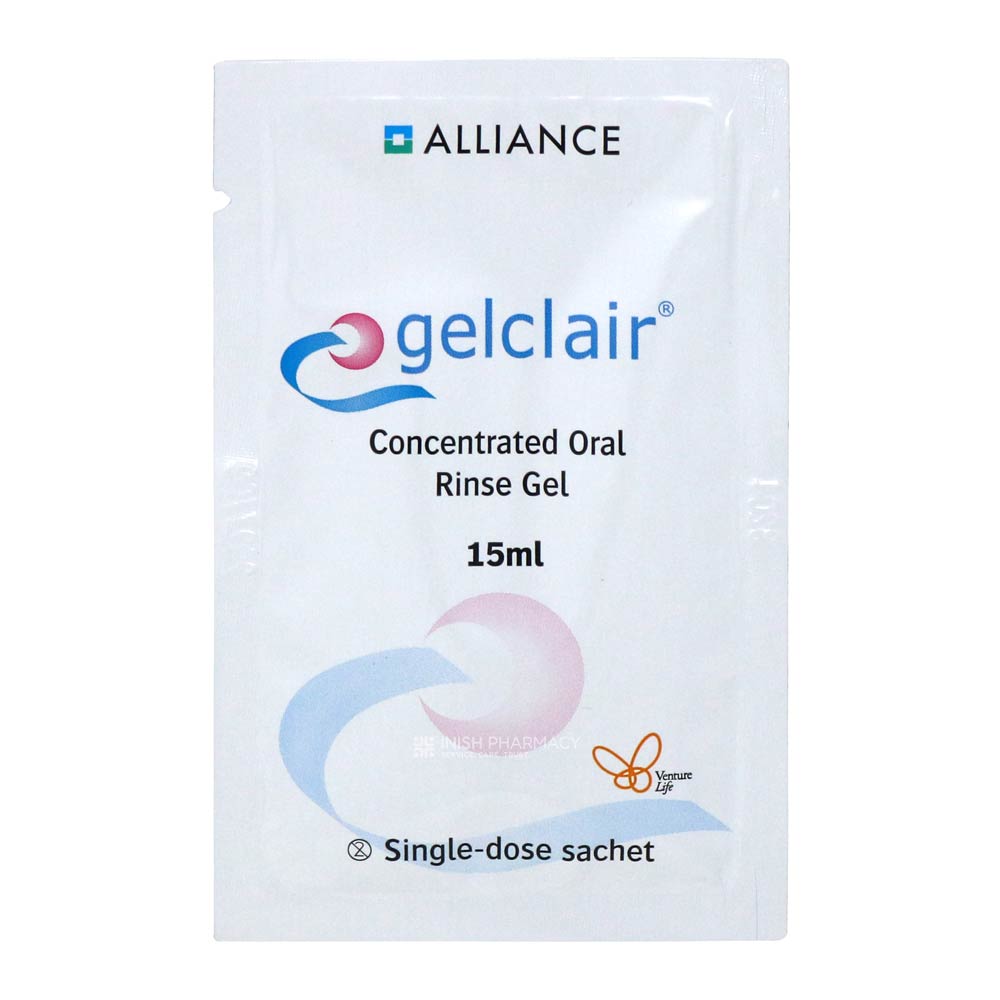 Gelclair Concentrated Oral Rinse Gel x 21 Sachets – provides effective pain relief