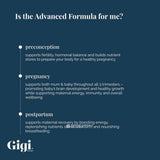 Gigi Advanced Pre-Conception & Pregnancy Blend Tropical 200g