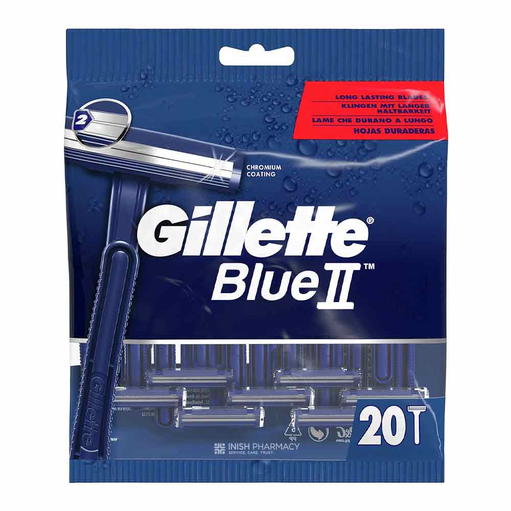 Gillette Blue 2 Disposables 20 Pack