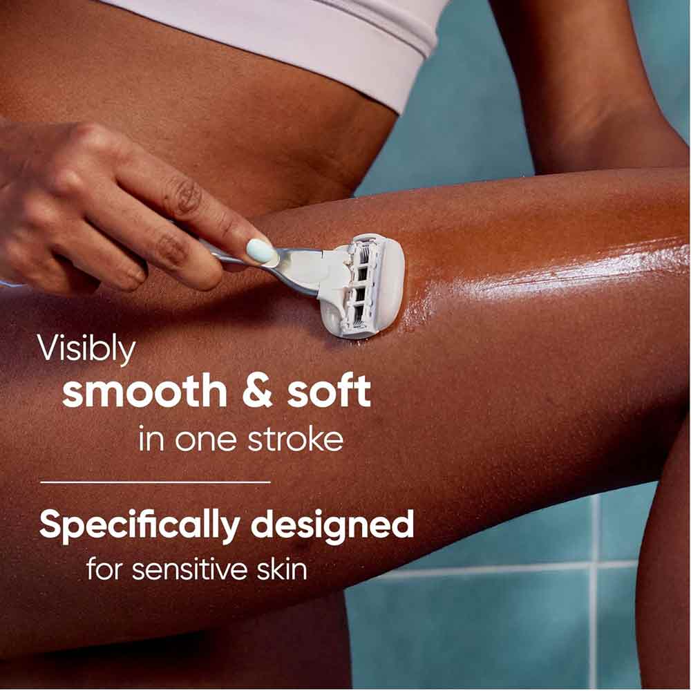 Gillette Venus Pro Comfort Glide Sensitive Razor + 3 Blades Starter Pack