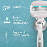 Gillette Venus Pro Comfort Glide Sensitive Razor + 3 Blades Starter Pack