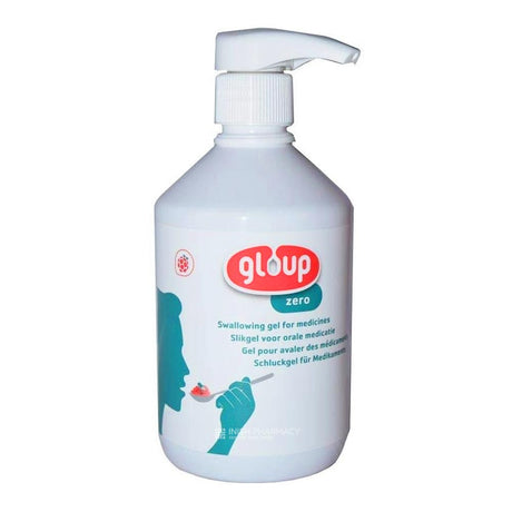 Gloup Zero Swallowing Gel For Medicines Raspberry Flavour 500ml – for everyday health and wellbeing