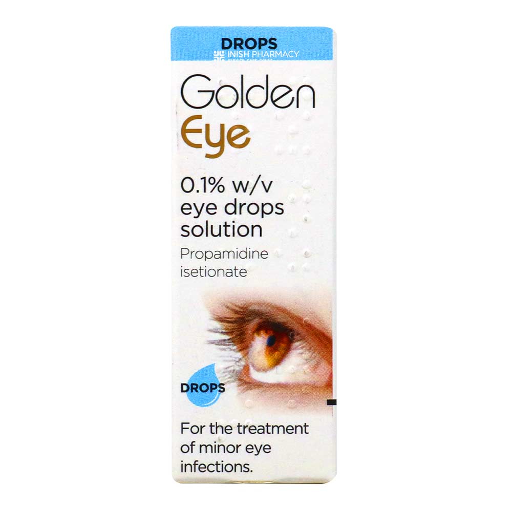 Golden Eye Drops For Minor Eye Infections 10ml