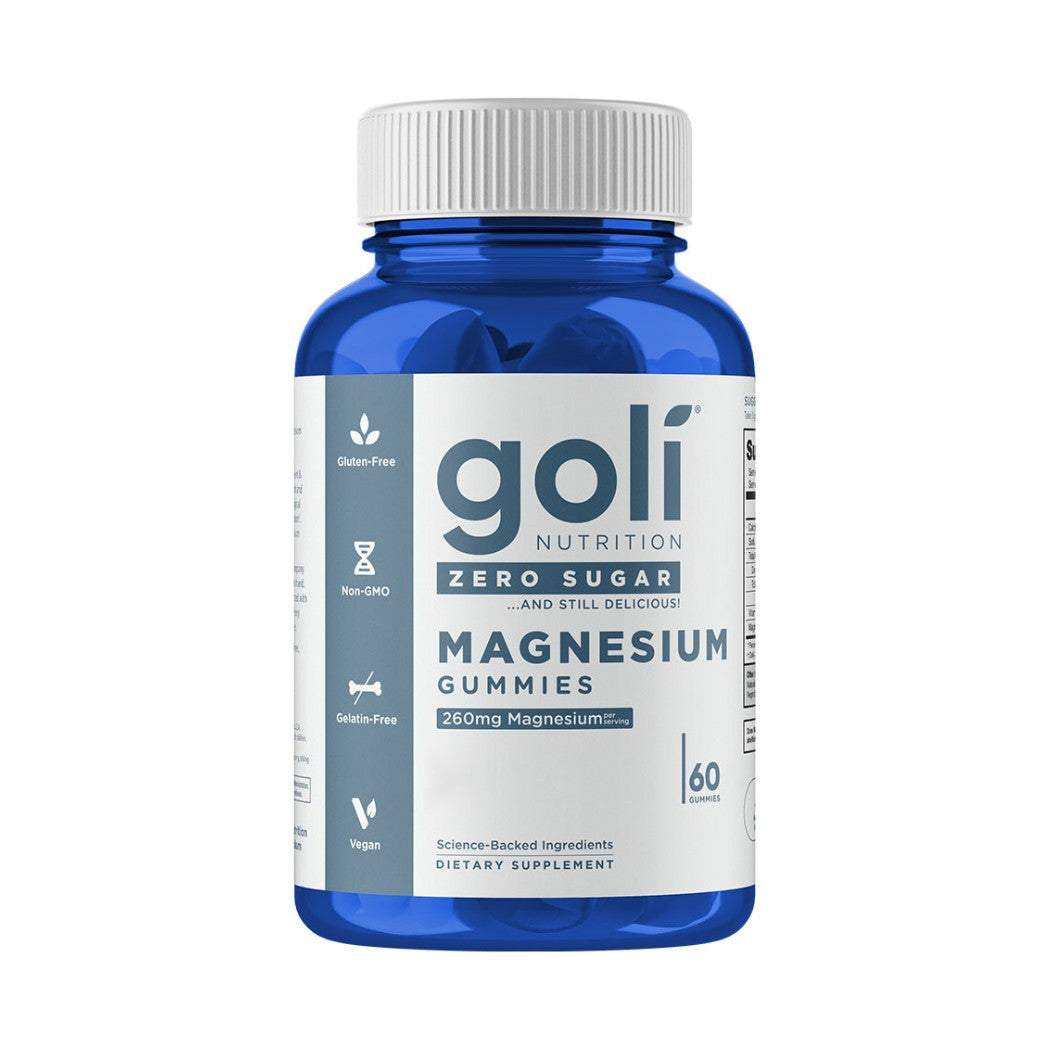 Goli Nutrition Magnesium Glycinate Sugar Free Gummies 60 Pack