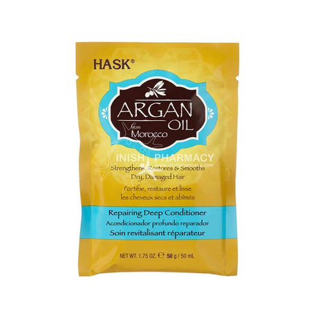 Hask Argan Oil from Morocco Repairing Deep Conditioner 50ml – with argan oil to soften and condition dry hair