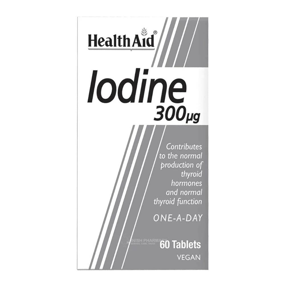 Health Aid Iodine 300ug 60 Tablets