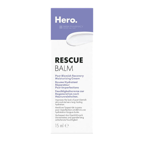 Hero Rescue Balm 15ml – dermatologist-developed for healthy skin