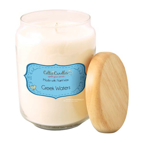 Celtic Candles Greek Waters Pop Jar Large