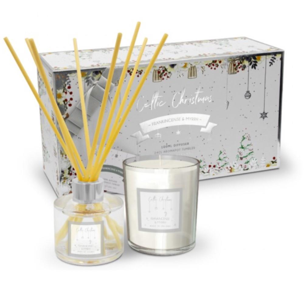 Celtic Candles Frankincense & Myrrh Gift Box